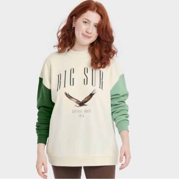 IML Big Sur Graphic Pullover Sweatshirt Size M - Picture 1 of 10